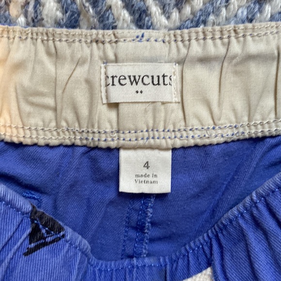 Factory Crewcuts cotton shorts with sailboat embroidery. - Picture 2 of 3